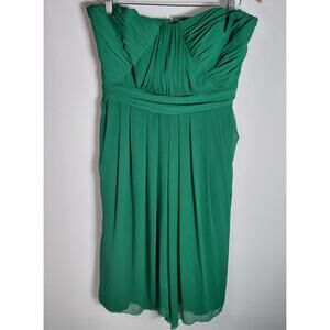 Badgley Mischka | Dresses | Belle Badgley Mischka Dress Fit Flare Women 6  Sleeveless Colorblock Green Black | Poshmark